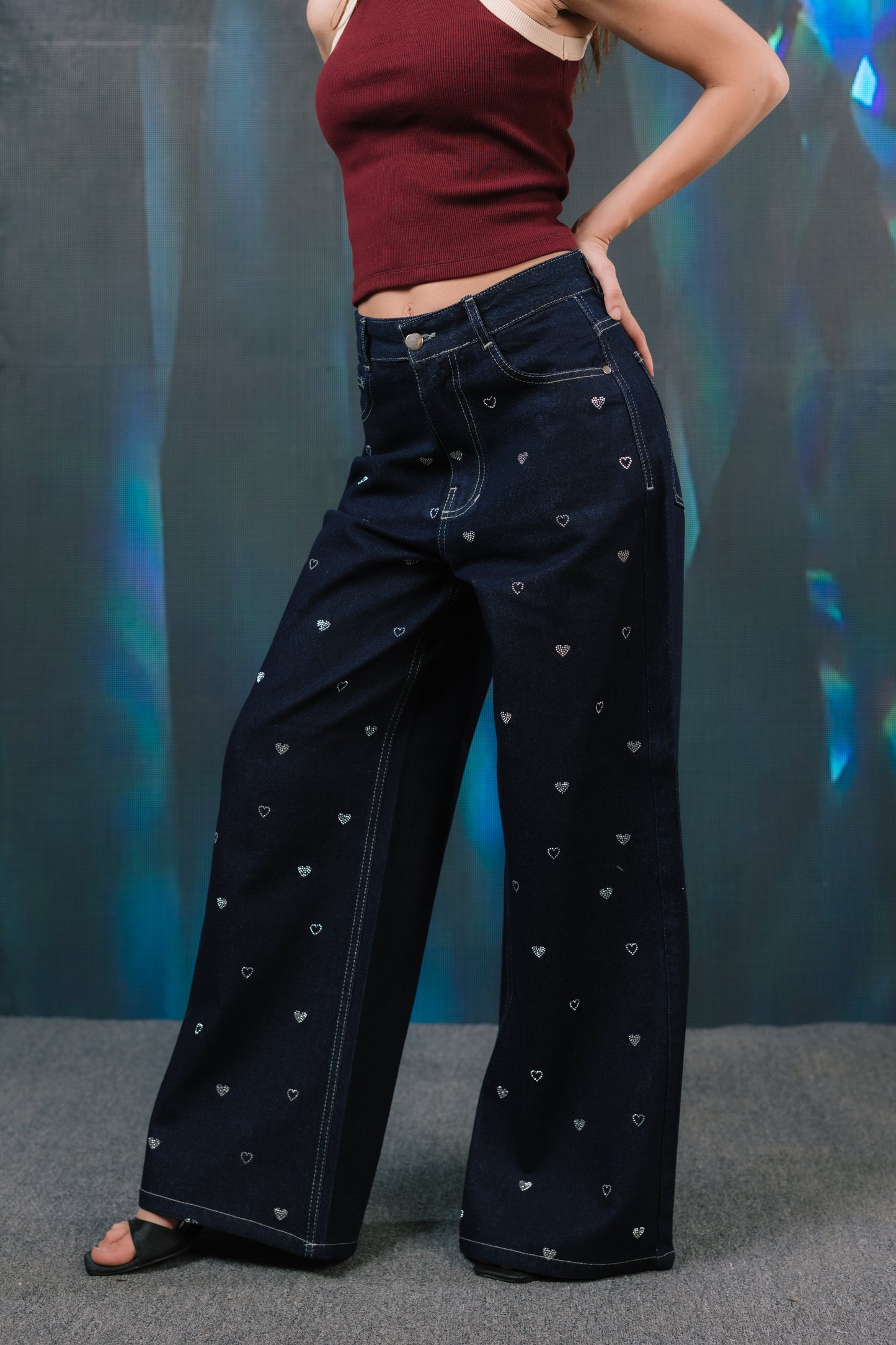 Heart Blue Jeans