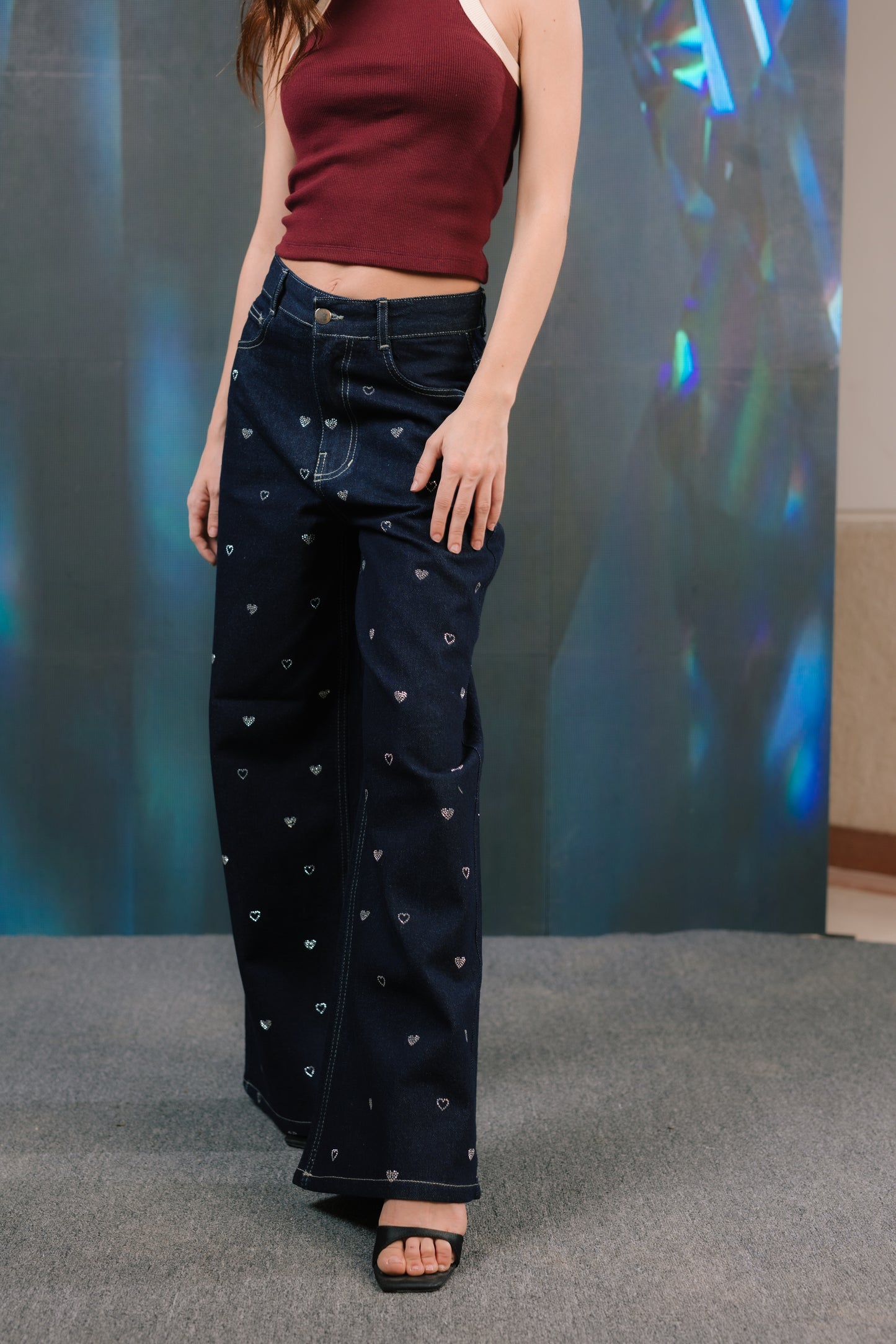 Heart Blue Jeans