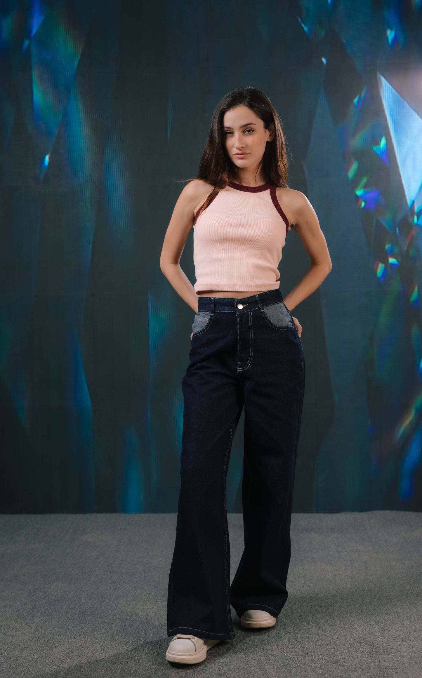 Reverse Blue Jeans
