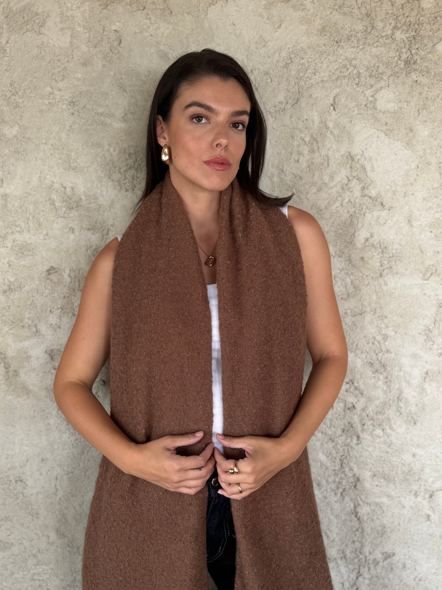 Brown Scarf