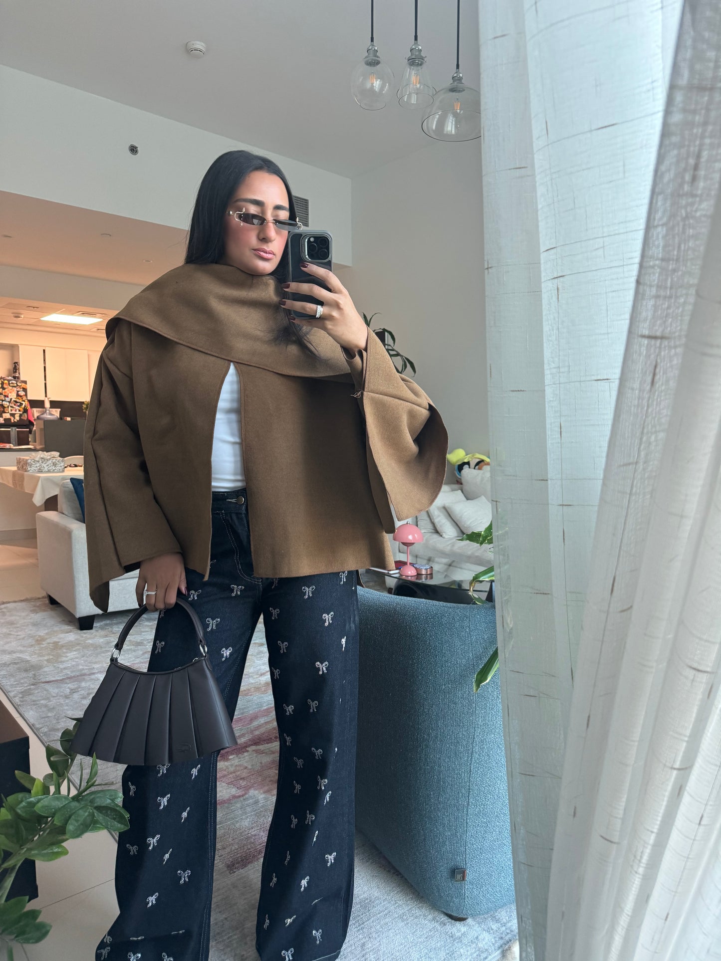 Brown Jacket Cape