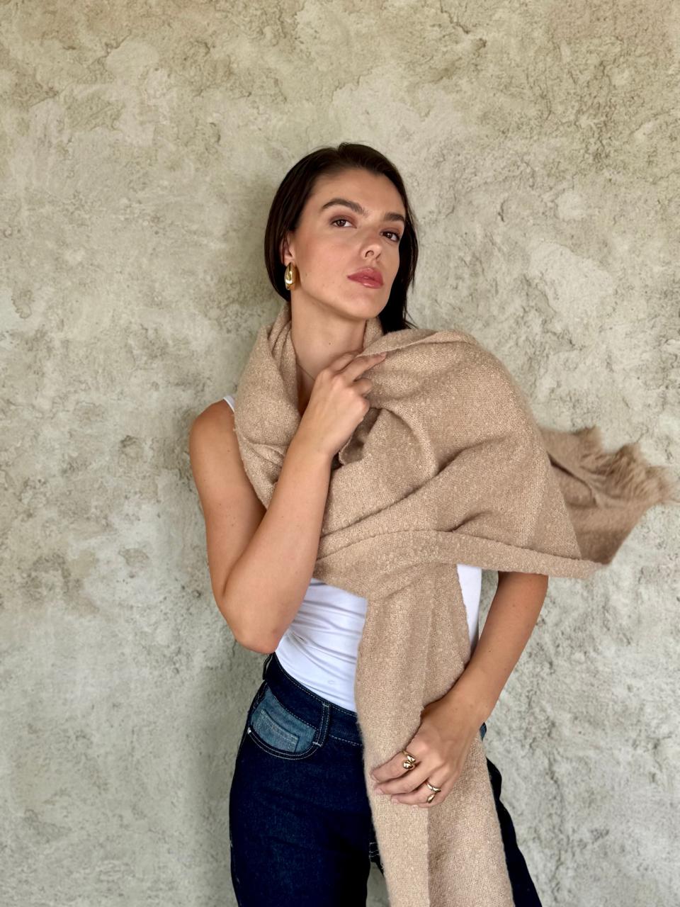 Beige Scarf