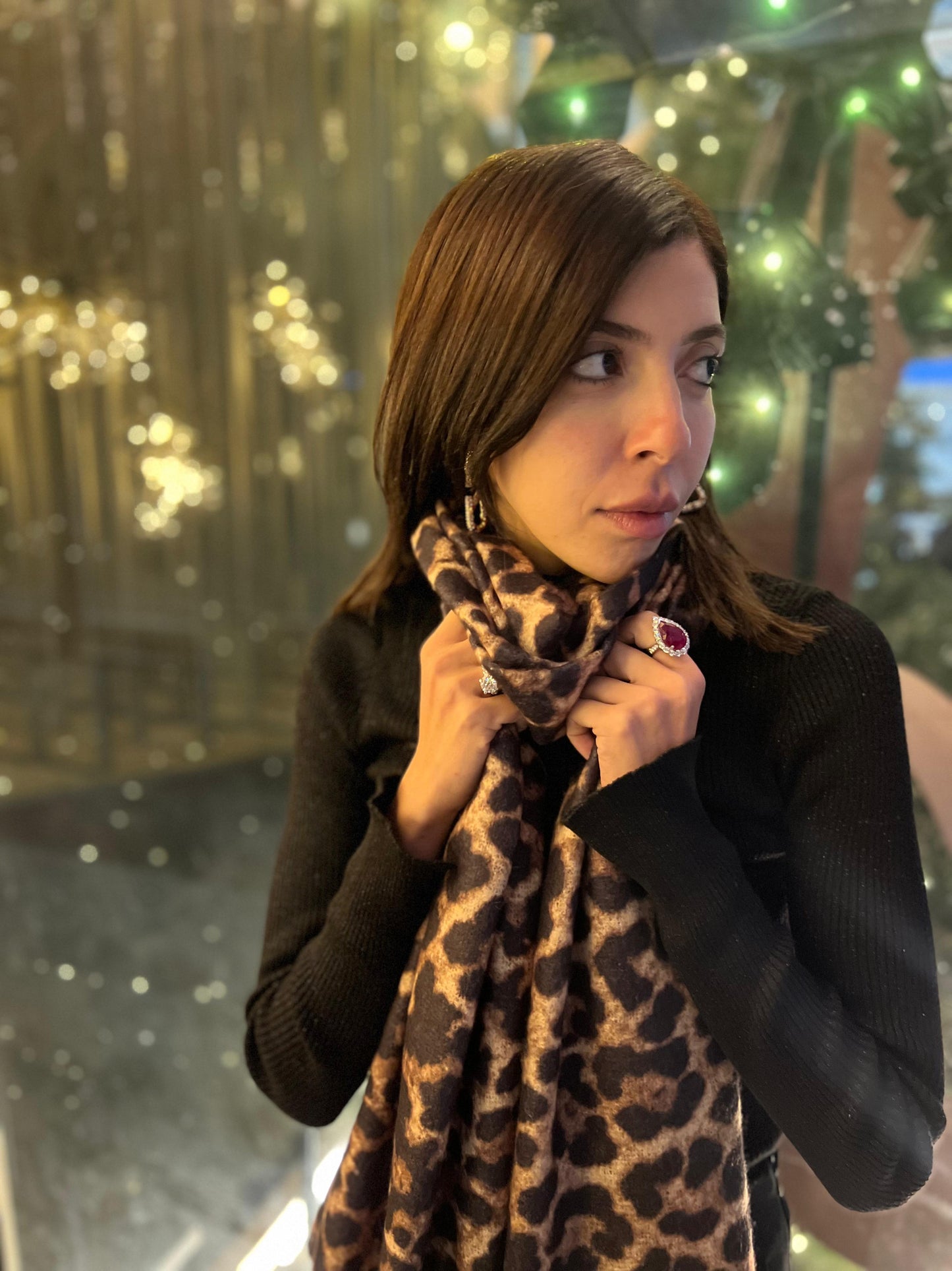 Leopard Scarf