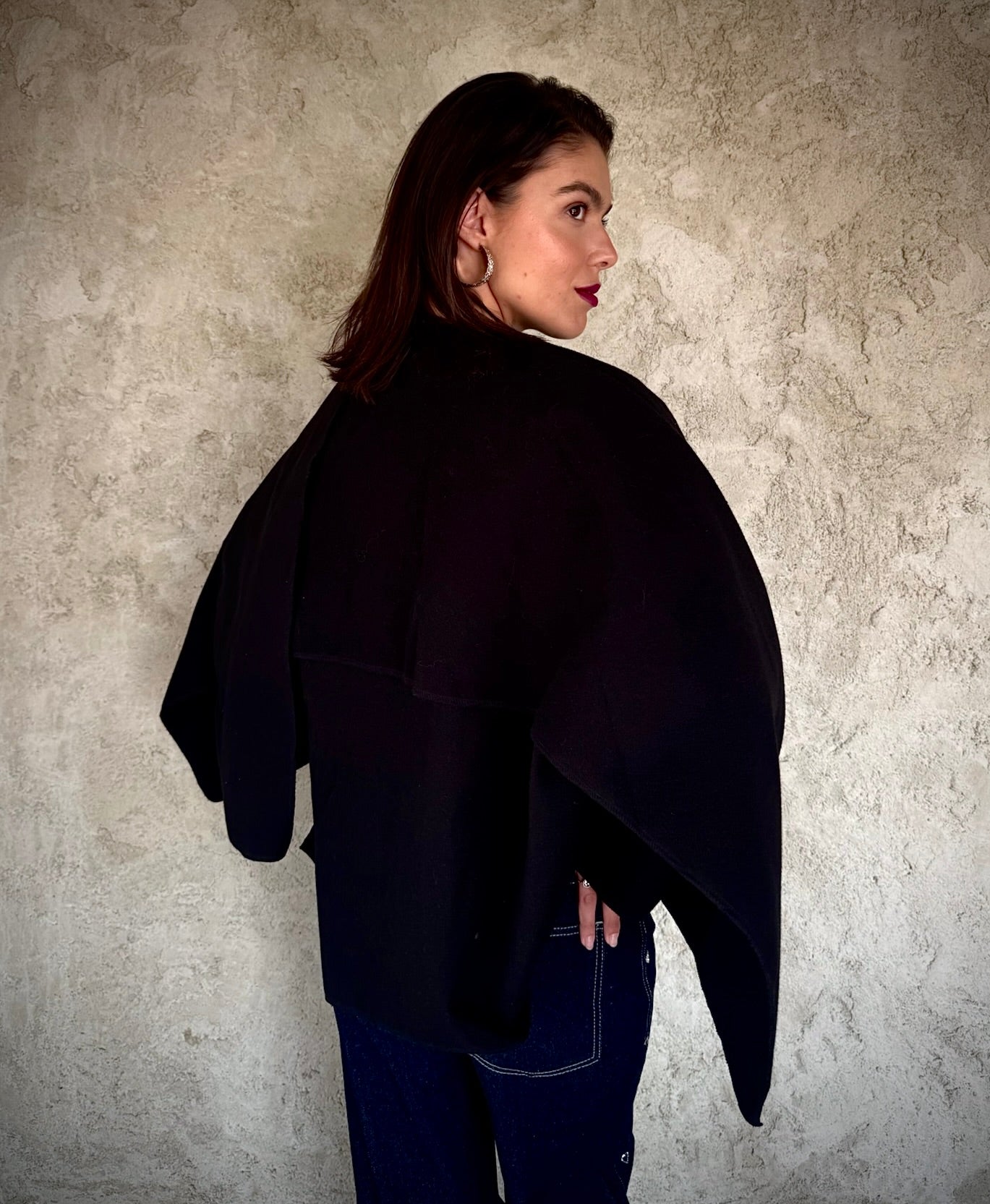 Black Jacket Cape