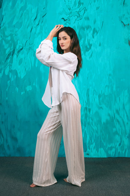White Beach Pants