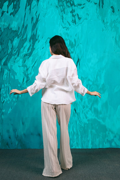 White Linen Shirt