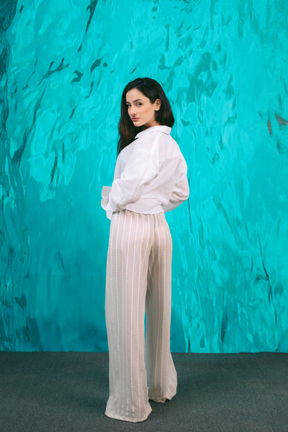 White Beach Pants