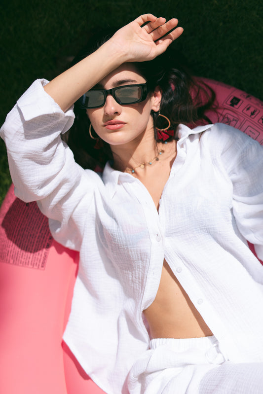White Linen Shirt