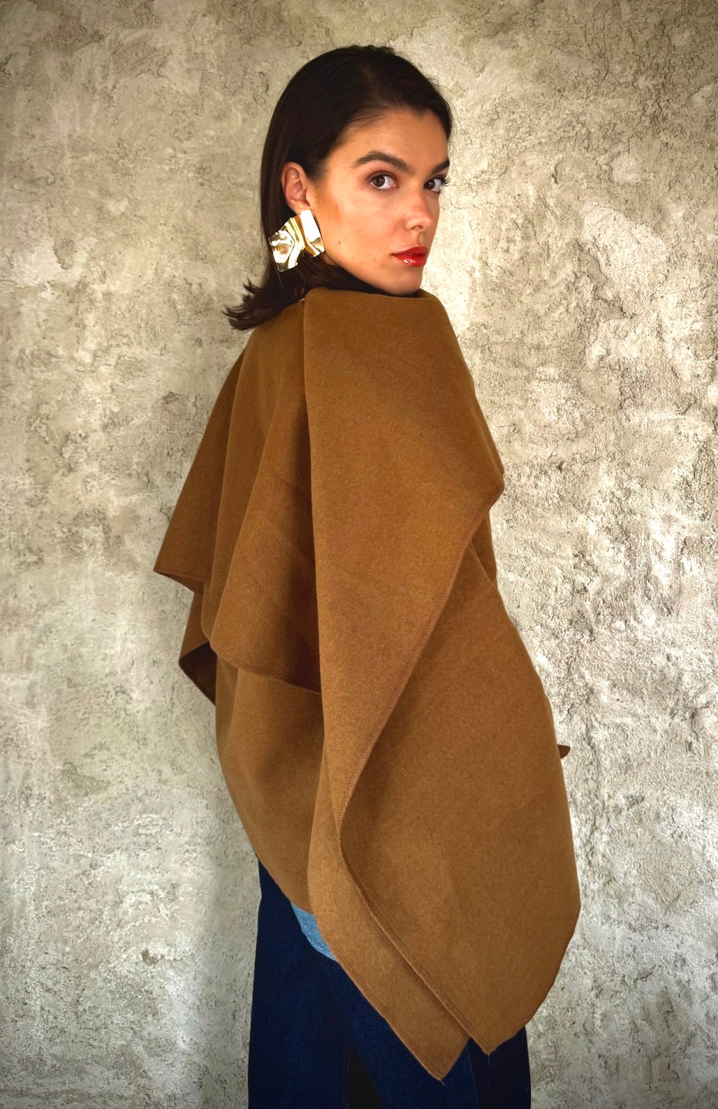Brown Jacket Cape