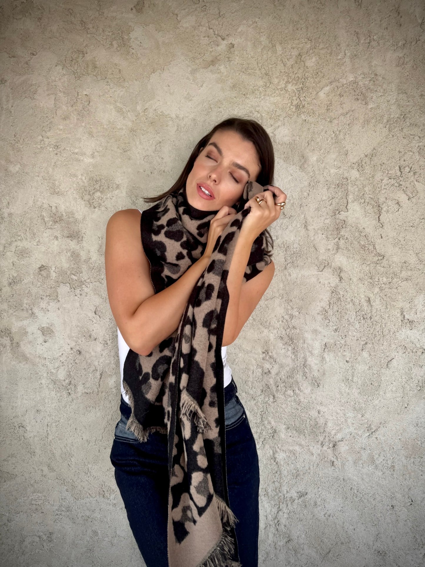 Dark Wild Whisper Scarf