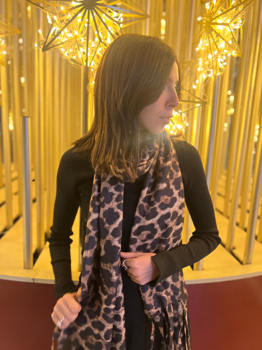 Leopard Scarf