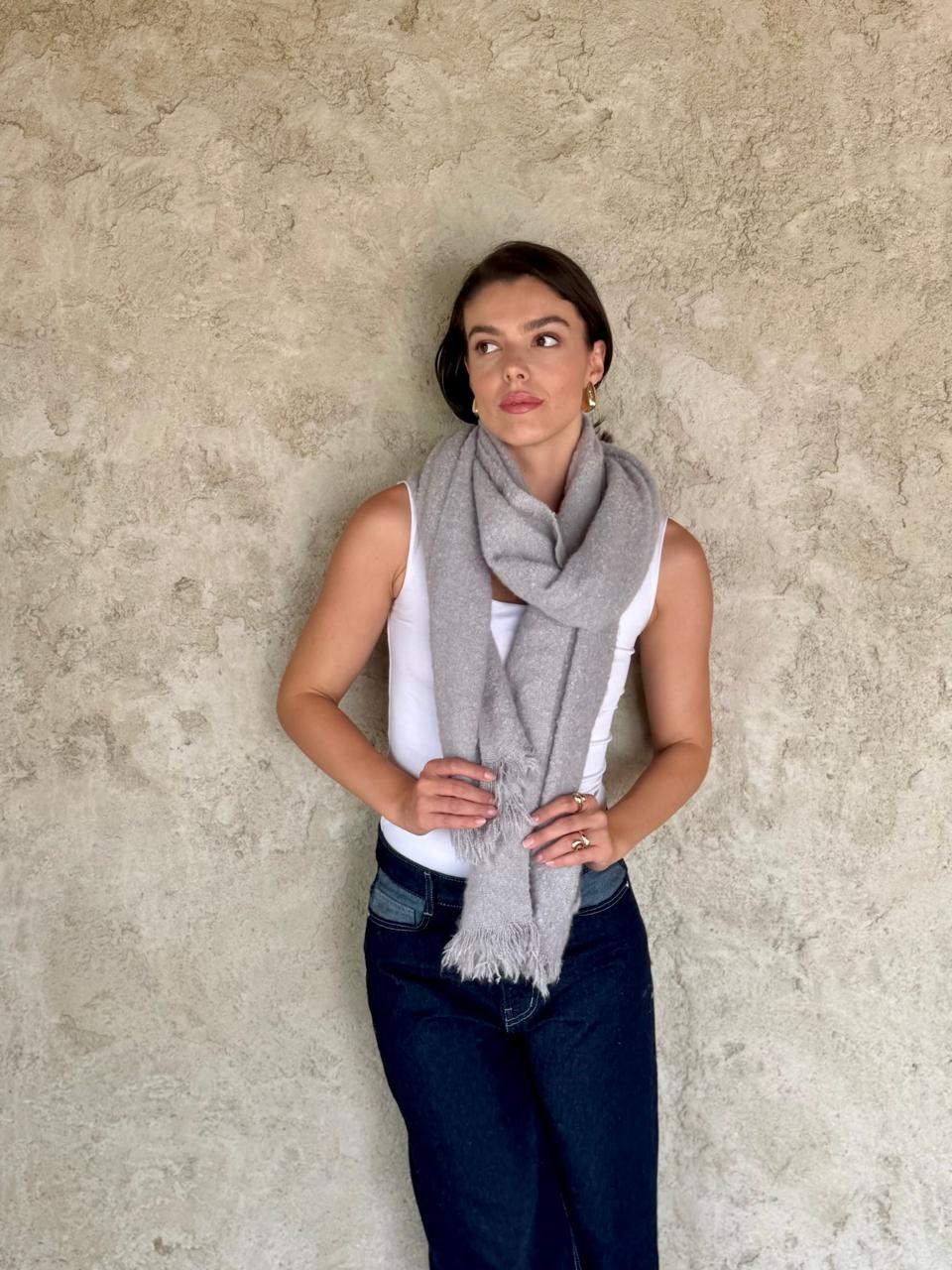 Grey Scarf